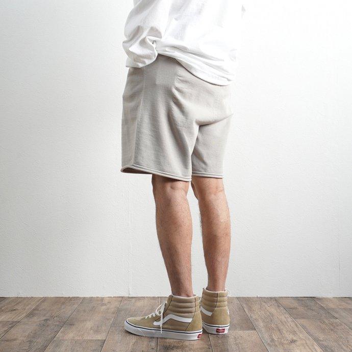 crepuscule クレプスキュール 2101-011 SHORT PANTS - L.Gray ニットショーツ  ハーフパンツ ライトグレー | crepuscule | 10