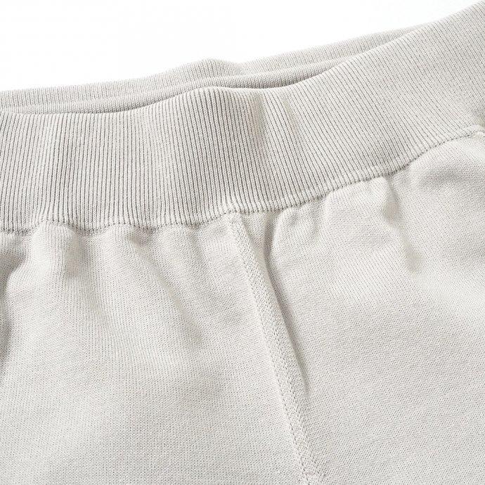 crepuscule クレプスキュール 2101-011 SHORT PANTS - L.Gray ニットショーツ  ハーフパンツ ライトグレー | crepuscule | 05