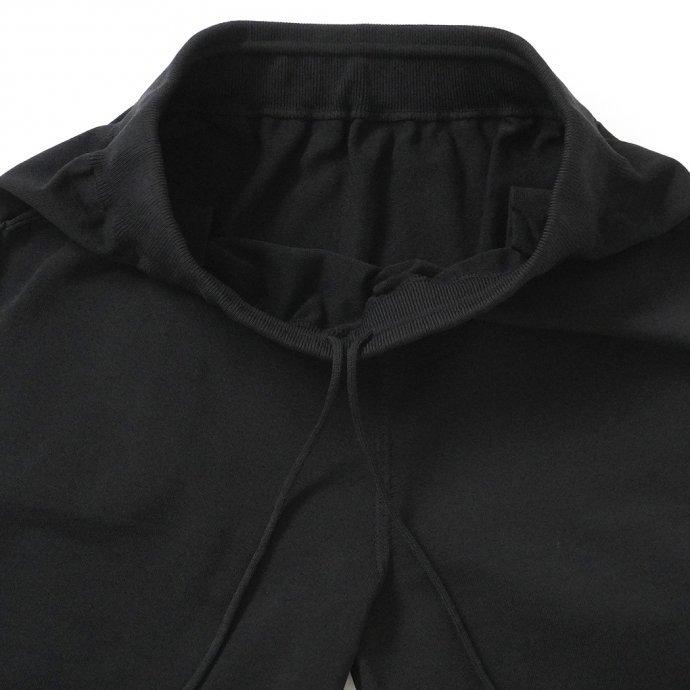 crepuscule クレプスキュール 2101-011 SHORT PANTS - Black ニットショーツ ブラック | crepuscule | 08