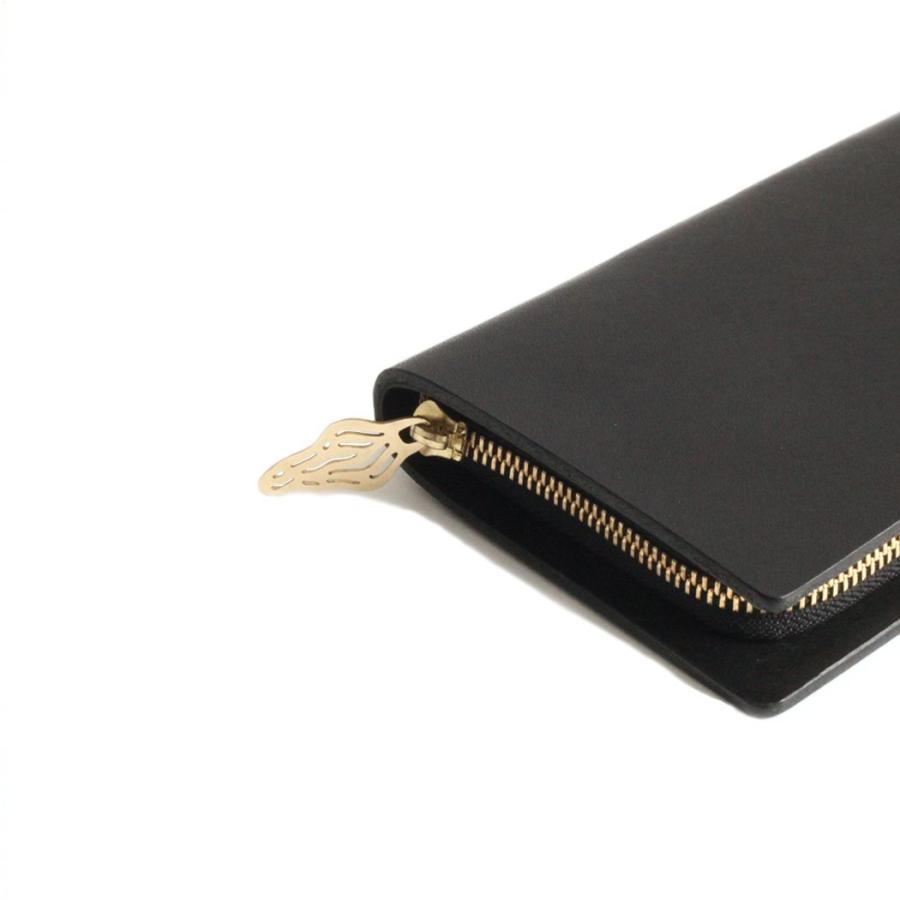 mnoi（ムノイ） / mu long wallet -black- / ロングウォレット - ブラック | M_ | 02