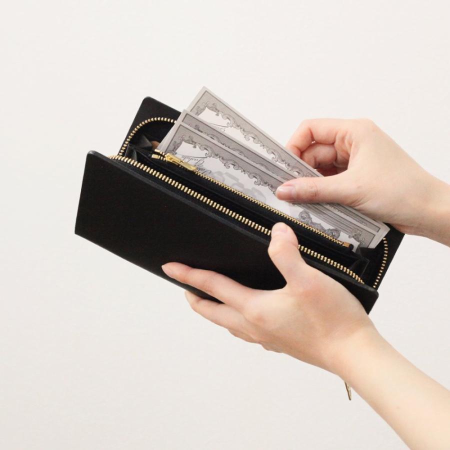 mnoi（ムノイ） / mu long wallet -black- / ロングウォレット - ブラック | M_ | 05