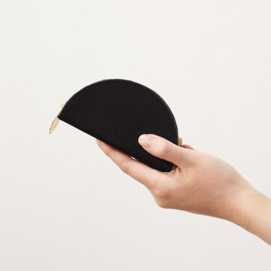 mnoi（ムノイ） / Flutter coin case -black-  コインケース -ブラック |  | 05