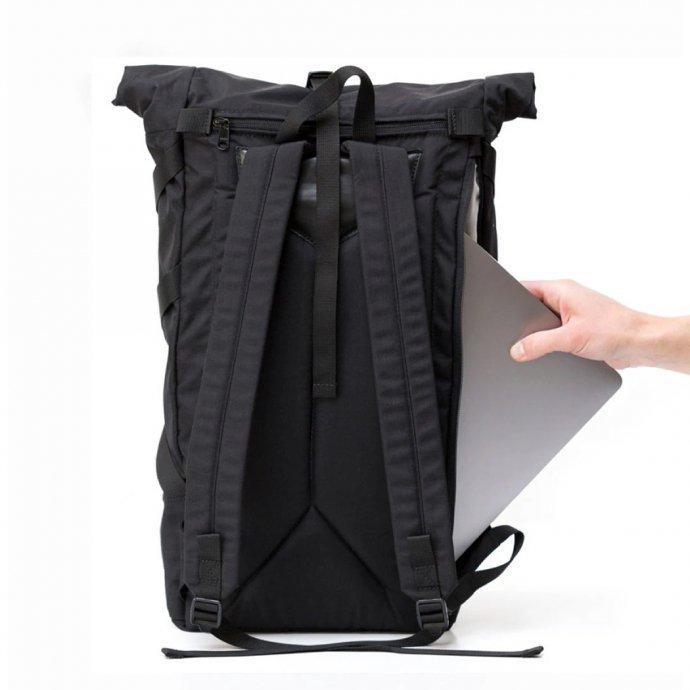 BRAASI INDUSTRY（ブラアシィインダストリー） / リュック メンズ 大きい 大容量 防水 HENRY - 21L Grey 耐水ロールトップバックパック グレー … | Henry | 04