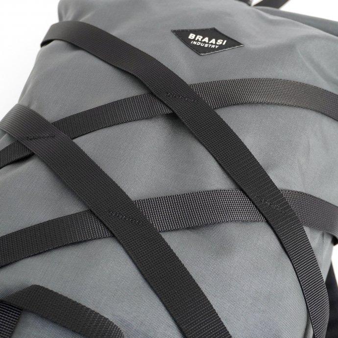 BRAASI INDUSTRY（ブラアシィインダストリー） / リュック メンズ 大きい 大容量 防水 HENRY - 21L Grey 耐水ロールトップバックパック グレー … | Henry | 07
