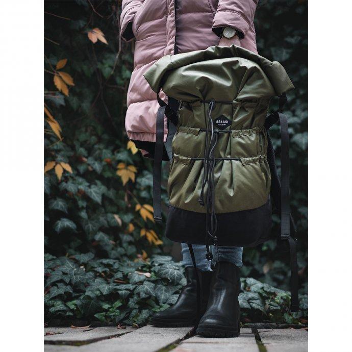 BRAASI INDUSTRY（ブラアシィインダストリー） / リュック メンズ 大きい 大容量 防水 MIKA - 22L Khaki 耐水ロールトップバックパック カーキ … |  | 11