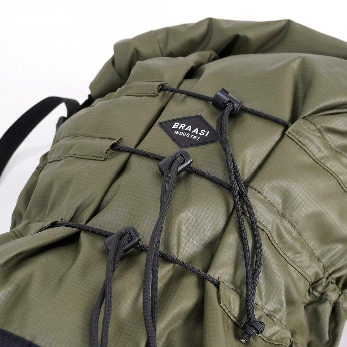 BRAASI INDUSTRY（ブラアシィインダストリー） / リュック メンズ 大きい 大容量 防水 MIKA - 22L Khaki 耐水ロールトップバックパック カーキ … |  | 07