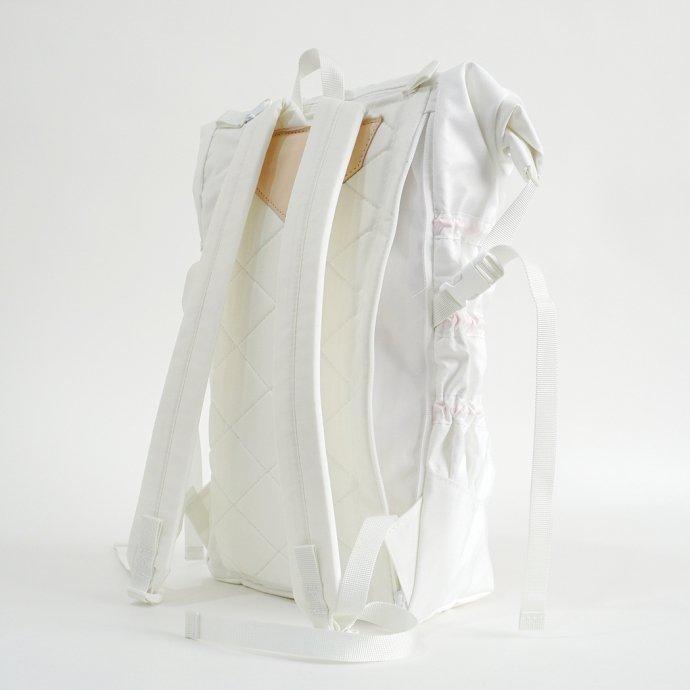 BRAASI INDUSTRY（ブラアシィインダストリー） / リュック メンズ 大きい 大容量 防水 MIKA - 22L White 耐水ロールトップバックパック ホワイ… | WHYTO | 03