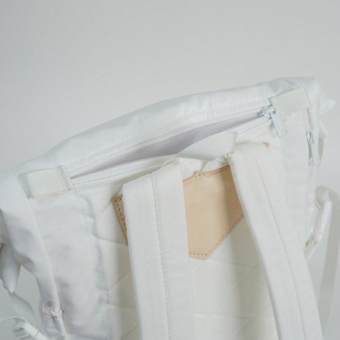 BRAASI INDUSTRY（ブラアシィインダストリー） / リュック メンズ 大きい 大容量 防水 MIKA - 22L White 耐水ロールトップバックパック ホワイ… | WHYTO | 04