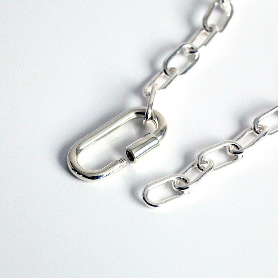 UNKNOWN. / U116 INTERACT ネックレス - シルバー レディース メンズ ユニセックス | UNKNOWN. | 01