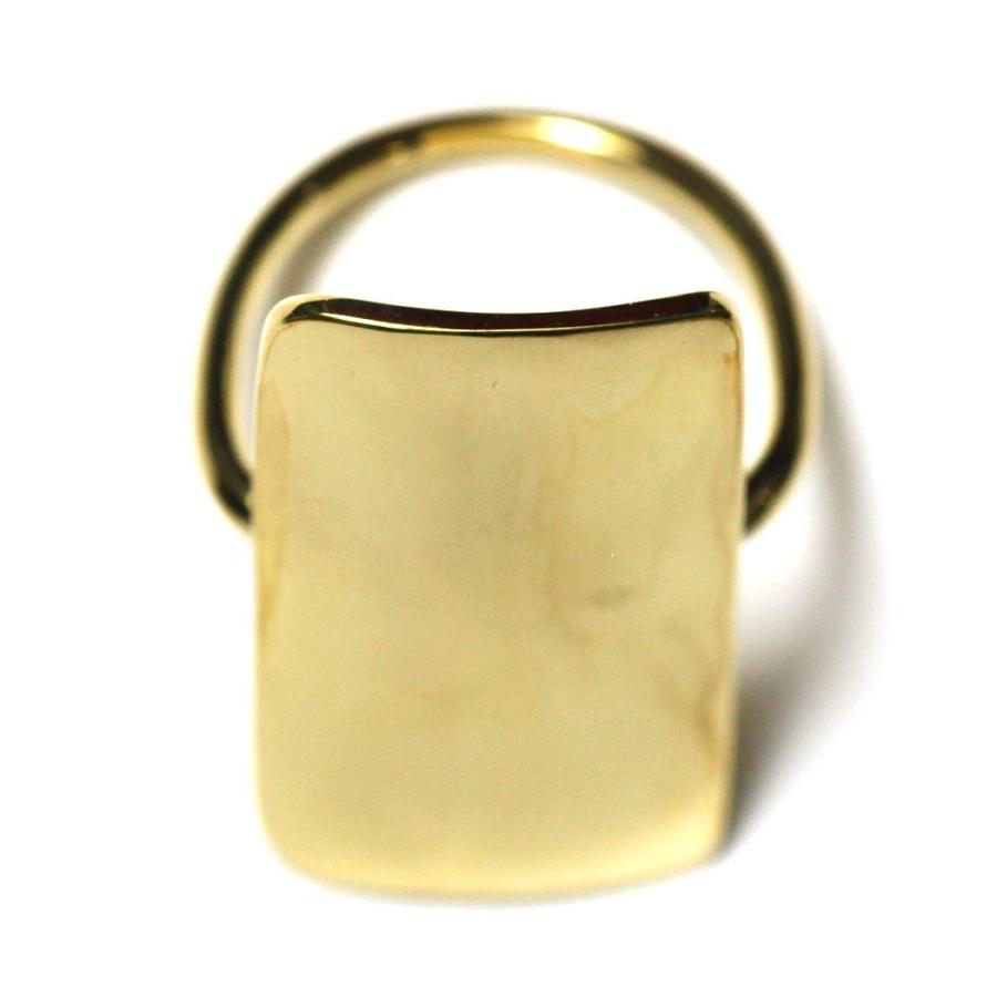 UNKNOWN. / U083 OBEY リング [7-17号] - ゴールド レディース メンズ ユニセックス ギフト プレゼント アクセサリー 指輪 ペアリング シンプル… | UNKNOWN. | 05