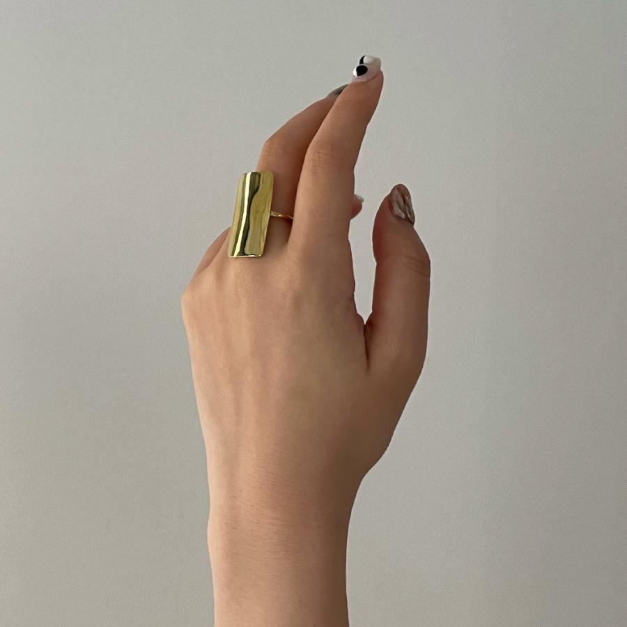 UNKNOWN. / U083 OBEY リング [7-17号] - ゴールド レディース メンズ ユニセックス ギフト プレゼント アクセサリー 指輪 ペアリング シンプル… | UNKNOWN. | 06