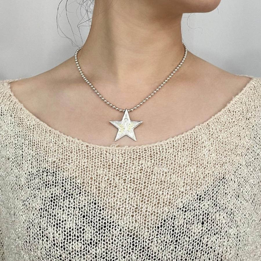 【廃番商品】hirondelle et pepin/ sn-21fw-24 silver Die Sterntaler necklace ディーシュテルンターラー ネックレス - シルバー レディース ネ… | hirondelle | 04