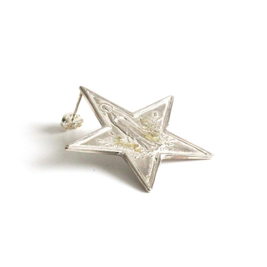 【廃番商品】hirondelle et pepin/ sp-21fw-25 silver Die Sterntaler necklace ディーシュテルンターラー ピアス - シルバー レディース ピアス … | hirondelle | 02