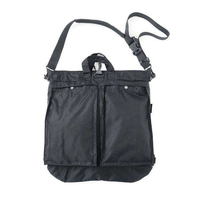 バッグジャック　黒 合成皮革 ショルダーバッグ　ヘルメットバック Bagjack(バッグジャック) ヘルメットバッグ ブラック｜【公式