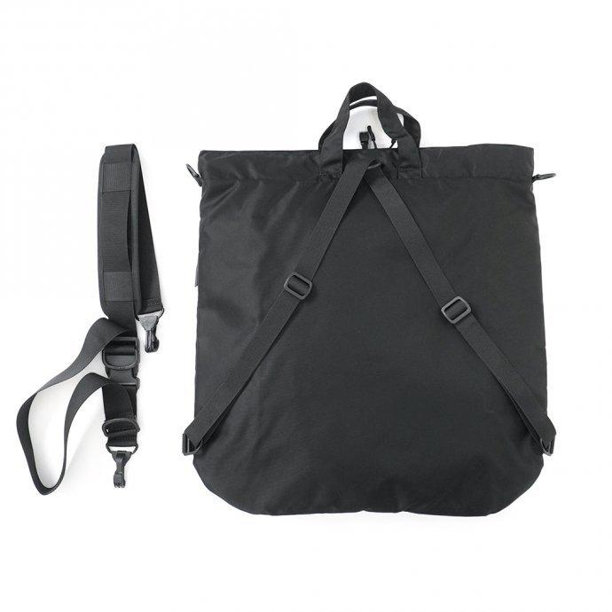 bagjack / メンズ バッグ 黒 メッセンジャーバッグ ショルダー 3way Helmet Bag - Nipo Black 01443 バッグジャック ヘルメットバッグ ブラック… | BAGJACK | 01
