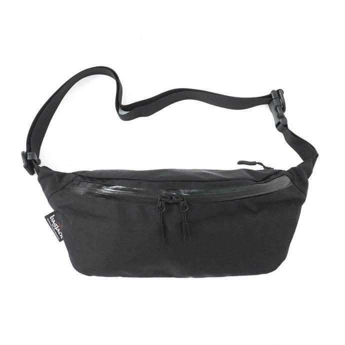 bagjack / メンズ バッグ 黒 メッセンジャーバッグ ショルダー Hipbag L - Black バッグジャック ヒップバッグ ラージ ブラック 送料無料 | BAGJACK