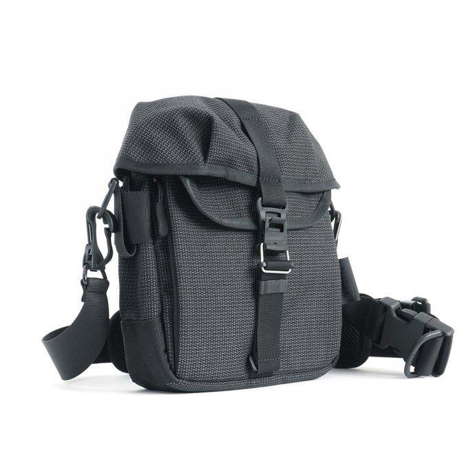 bagjack / メンズ バッグ 黒 メッセンジャーバッグ ショルダー HNTR Pack OVRV (Traveller Bag) - Grid Grey バッグジャック ショルダーバッグ … | BAGJACK | 03