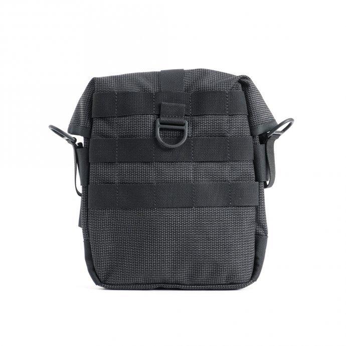 bagjack / メンズ バッグ 黒 メッセンジャーバッグ ショルダー HNTR Pack OVRV (Traveller Bag) - Grid Grey バッグジャック ショルダーバッグ … | BAGJACK | 05