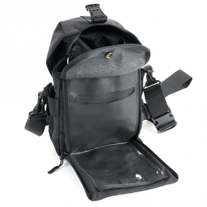 bagjack / メンズ バッグ 黒 メッセンジャーバッグ ショルダー HNTR Pack OVRV (Traveller Bag) - Grid Grey バッグジャック ショルダーバッグ … | BAGJACK | 08