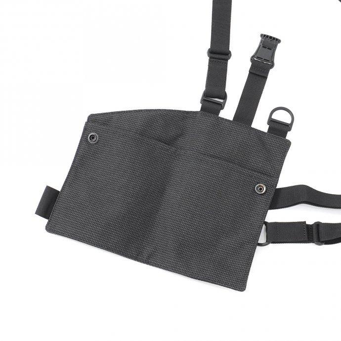 bagjack / メンズ バッグ 黒 メッセンジャーバッグ ショルダー Chest Holder Pouch - Grid Grey バッグジャック チェストホルダーポーチ グリッ… | BAGJACK | 03