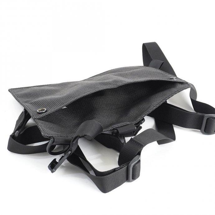 bagjack / メンズ バッグ 黒 メッセンジャーバッグ ショルダー Chest Holder Pouch - Grid Grey バッグジャック チェストホルダーポーチ グリッ… | BAGJACK | 04