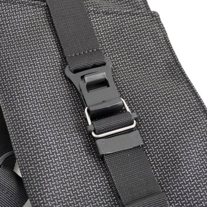 bagjack / メンズ バッグ 黒 メッセンジャーバッグ ショルダー Chest Holder Pouch - Grid Grey バッグジャック チェストホルダーポーチ グリッ… | BAGJACK | 05