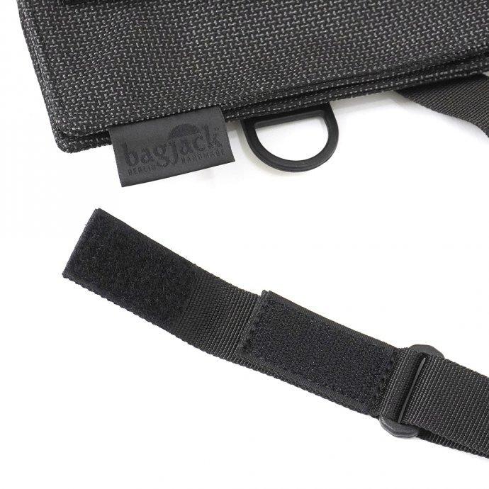 bagjack / メンズ バッグ 黒 メッセンジャーバッグ ショルダー Chest Holder Pouch - Grid Grey バッグジャック チェストホルダーポーチ グリッ… | BAGJACK | 07