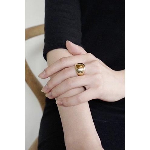 BYOKA（ビョーカ）/ GR0601 G.PLUMP RING リング - ゴールド |  | 07