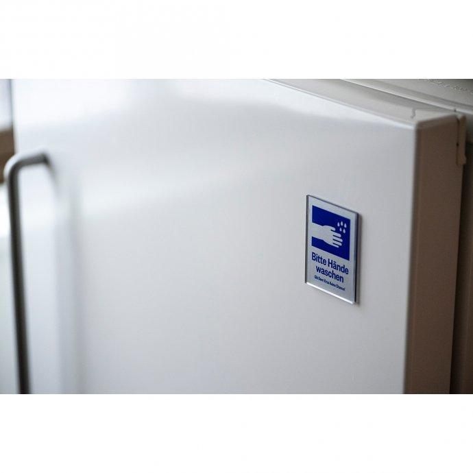 CANDY DESIGN & WORKS (キャンディーデザインワークス) / Tewoaraou CS-02 マグネット付きサインプレート /ブルー インテリア 磁石 … |  | 03