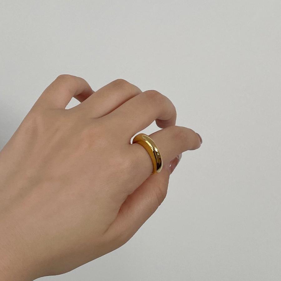 BYOKA（ビョーカ）/ GR0901 G.CRESCENT RING リング - ゴールド |  | 03