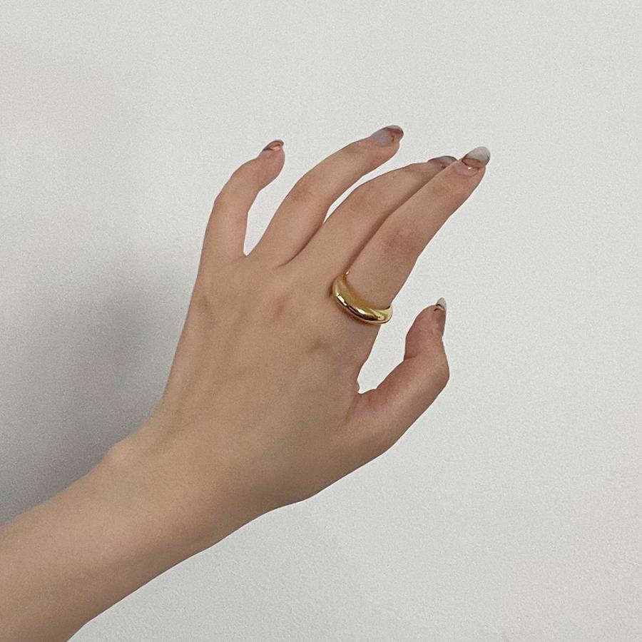 BYOKA（ビョーカ）/ GR0901 G.CRESCENT RING リング - ゴールド |  | 04