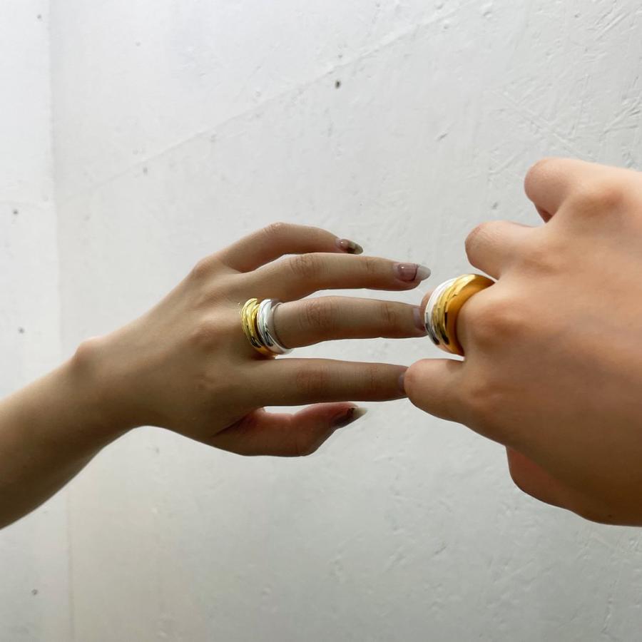 BYOKA（ビョーカ）/ GR0901 G.CRESCENT RING リング - ゴールド |  | 05