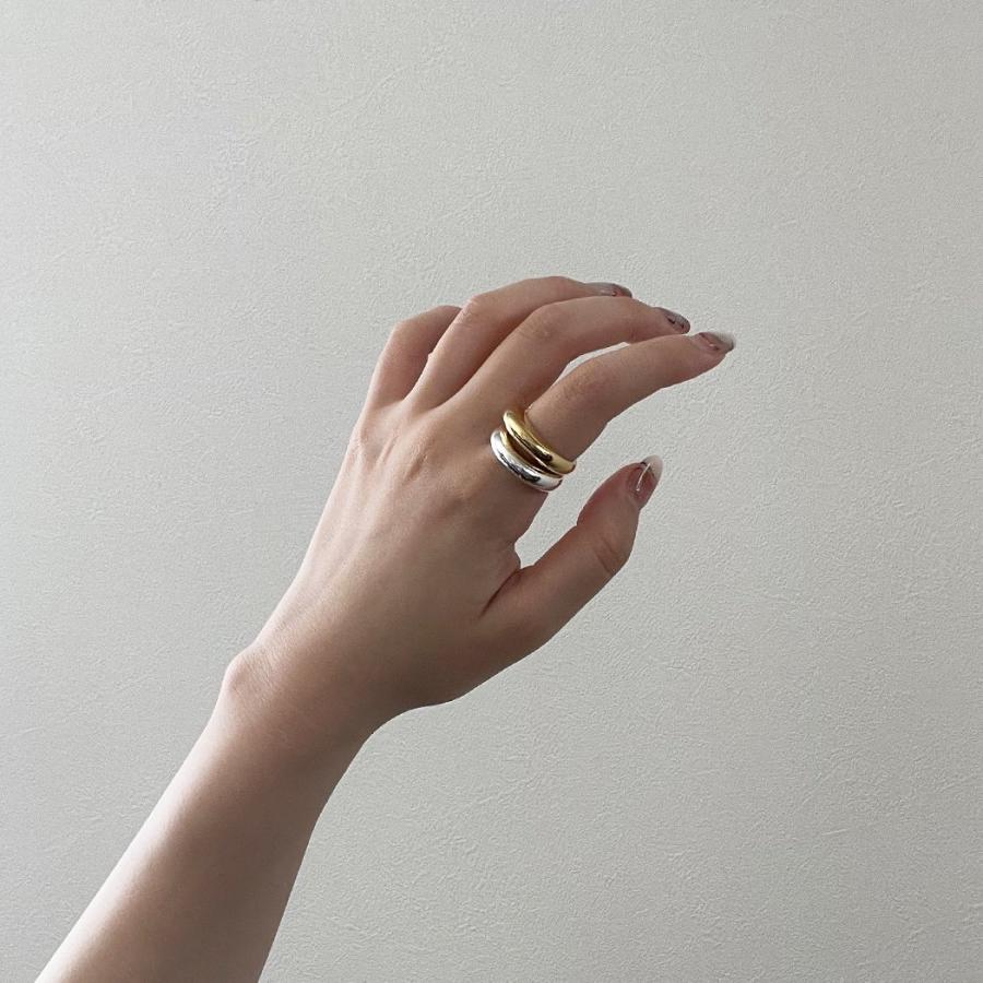 BYOKA（ビョーカ）/ GR0901 G.CRESCENT RING リング - ゴールド |  | 06
