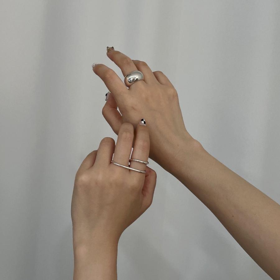 BYOKA（ビョーカ）/ R1101 BARREL RING リング - シルバー |  | 04