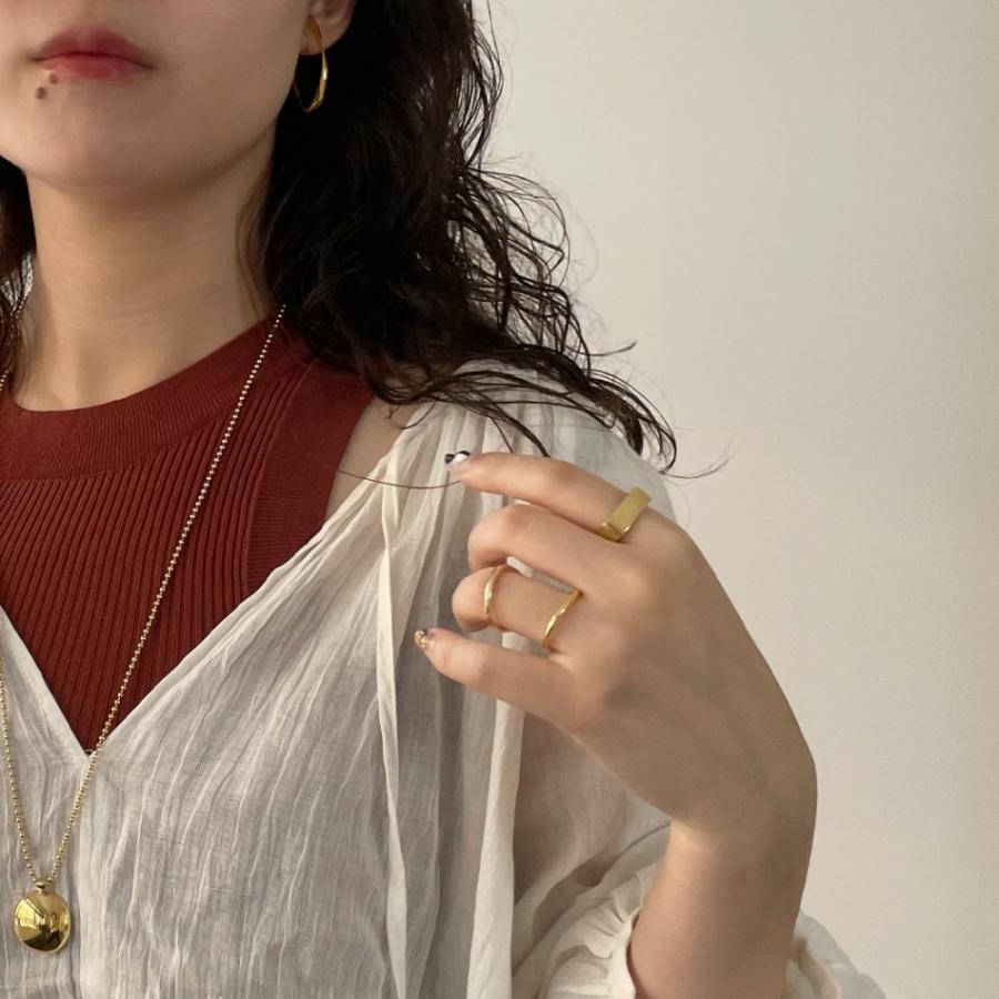 BYOKA（ビョーカ）/ GR1401 G.WILLOW RING リング - ゴールド | 