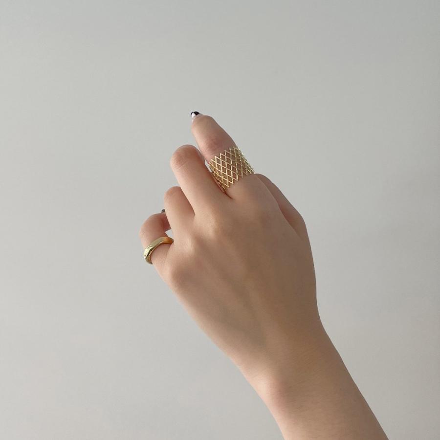 BYOKA（ビョーカ）/ GR1703 G.LATTICE RING-3 リング - ゴールド |  | 03
