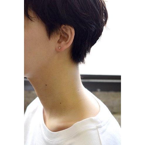 BYOKA（ビョーカ）/ E0701 GRAIN PIERCE ピアス - シルバー（両耳タイプ） |  | 05