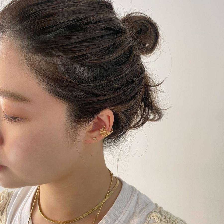 BYOKA（ビョーカ）/ GE0701 G.GRAIN PIERCE ピアス - ゴールド（両耳タイプ） |  | 02