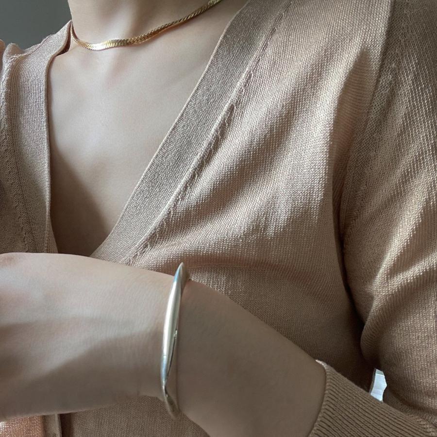 BYOKA（ビョーカ）/ W1501 MODIFICATION CUFF S バングル - シルバー |  | 07