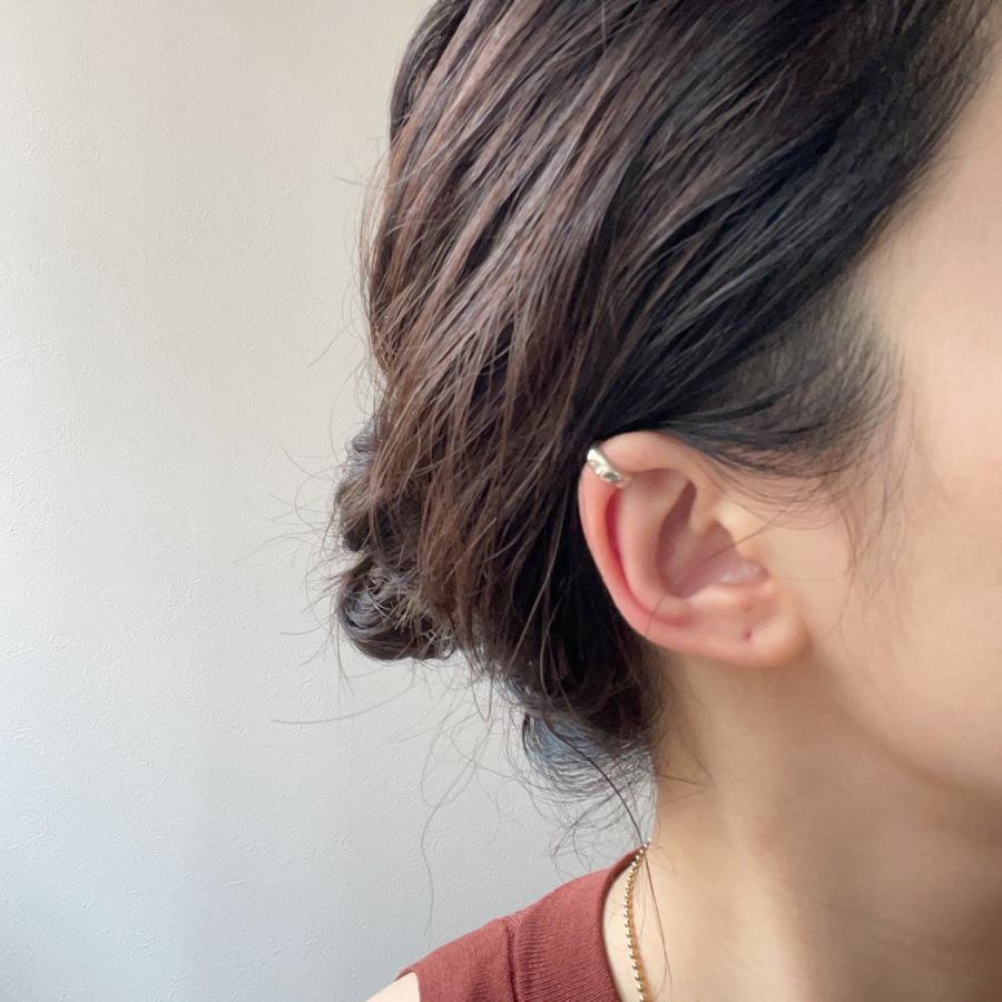 BYOKA（ビョーカ）/ E1403 SLEEK EARCUFF イヤーカフ - シルバー（片耳タイプ） |  | 03
