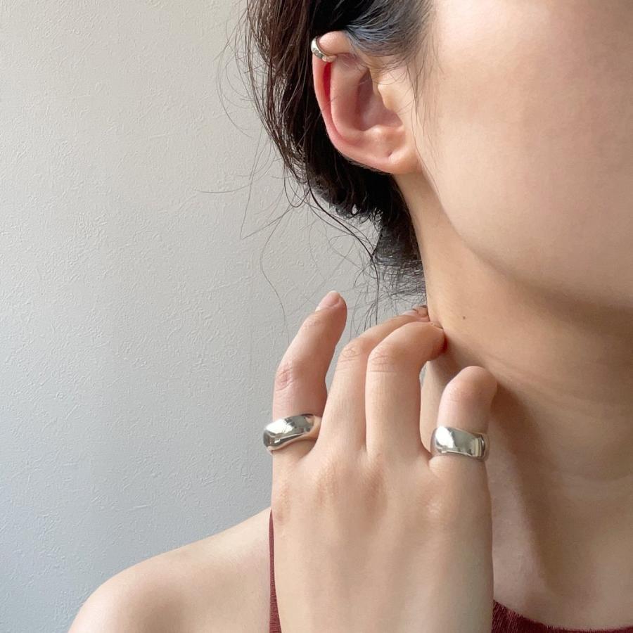 BYOKA（ビョーカ）/ E1403 SLEEK EARCUFF イヤーカフ - シルバー（片耳タイプ） |  | 04