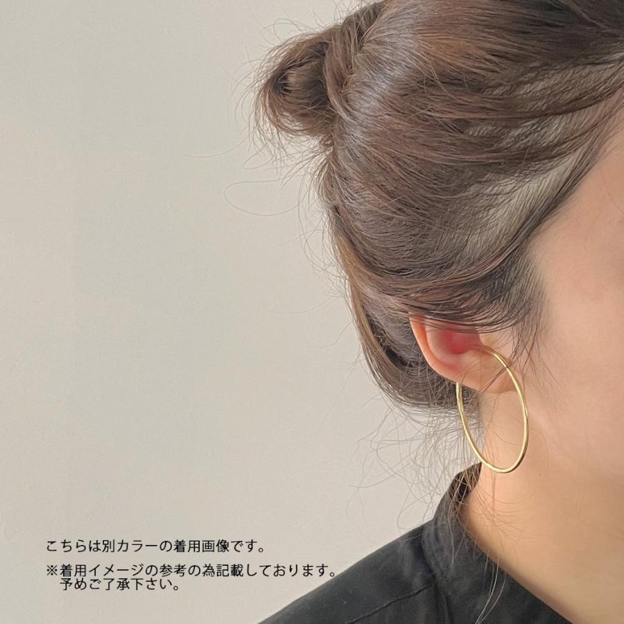 BYOKA（ビョーカ）/ E1801 HOOP EARCUFF イヤーカフ - シルバー（片耳タイプ） |  | 01