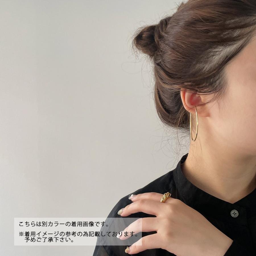 BYOKA（ビョーカ）/ E1801 HOOP EARCUFF イヤーカフ - シルバー（片耳タイプ） |  | 02
