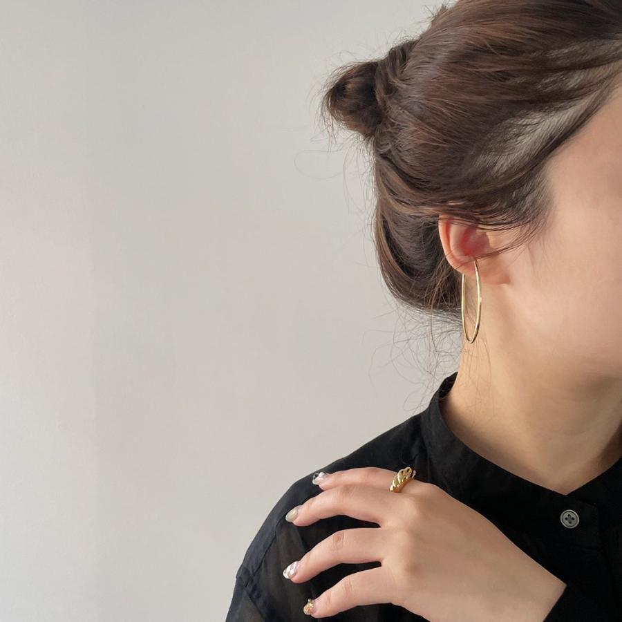 BYOKA（ビョーカ）/ GE1801 G.HOOP EARCUFF イヤーカフ - ゴールド（片耳タイプ） |  | 01