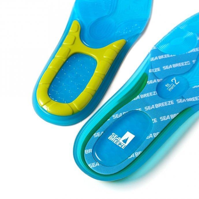 SEA BREEZE / シーブリーズ 冷感ジェル インソール SB-001B ブルー 中敷 冷感 ひんやり ミント 衝撃吸収 4サイズ ユニセックス 22〜2… | ブルー（ファッション） | 01