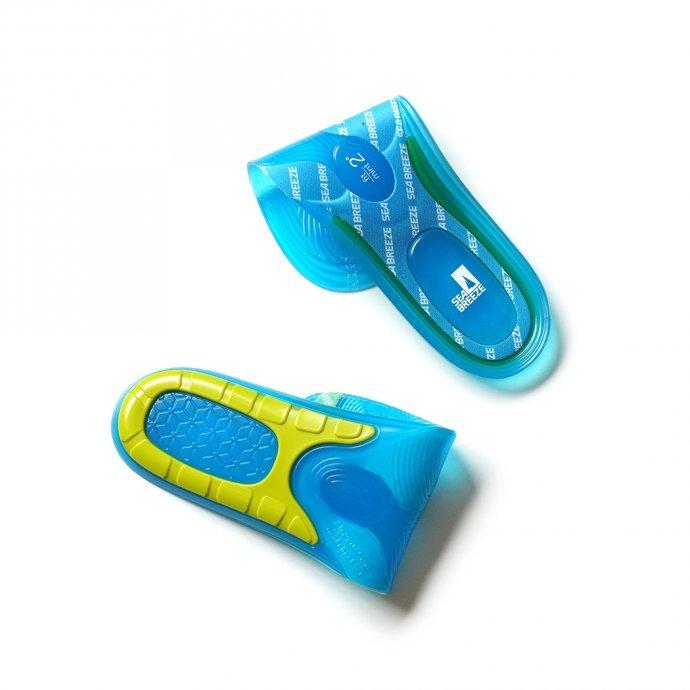 SEA BREEZE / シーブリーズ 冷感ジェル インソール SB-001B ブルー 中敷 冷感 ひんやり ミント 衝撃吸収 4サイズ ユニセックス 22〜2… | ブルー（ファッション） | 04