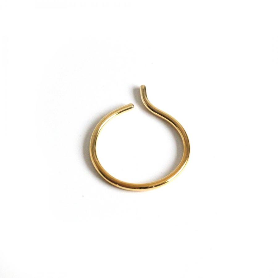 BYOKA（ビョーカ）/ GE1802 G.BOLD HOOP EARCUFF イヤーカフ - ゴールド（片耳タイプ） | 