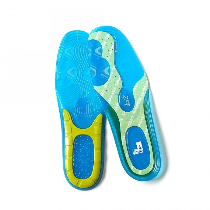 SEA BREEZE / シーブリーズ 冷感ジェル インソール SB-001B イエローグリーン 中敷 冷感 ひんやり ミント 衝撃吸収 4サイズ ユニセックス 22… | BREEZE
