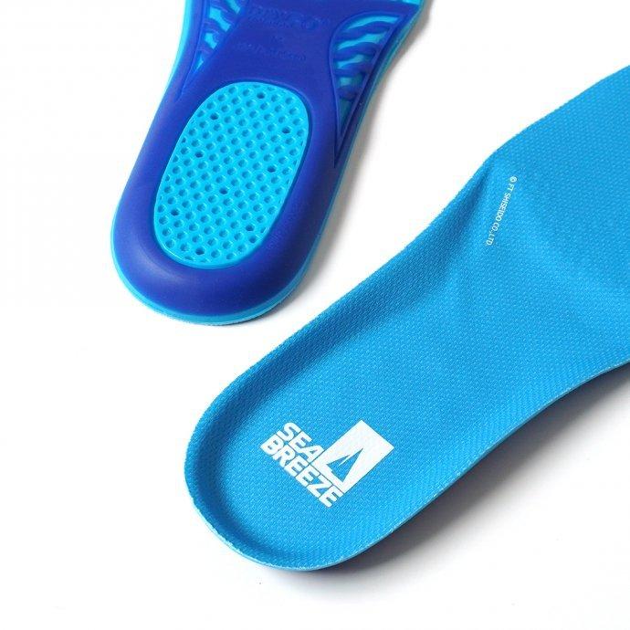 SEA BREEZE / シーブリーズ 超乾燥 Dry Through インソール SB-005 ブルー 中敷 冷感 抗菌 防臭 衝撃吸収 3サイズ ユニセックス 23.5ӏ… | ブルー（ファッション） | 01