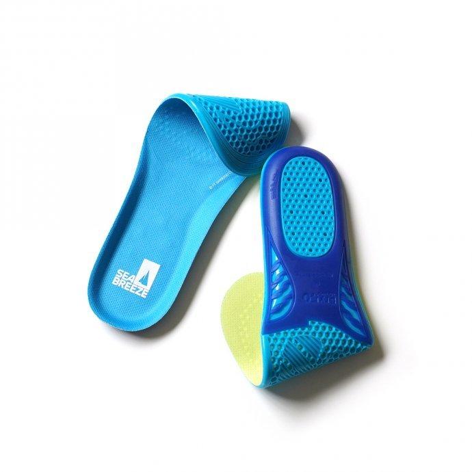 SEA BREEZE / シーブリーズ 超乾燥 Dry Through インソール SB-005 ブルー 中敷 冷感 抗菌 防臭 衝撃吸収 3サイズ ユニセックス 23.5ӏ… | ブルー（ファッション） | 04